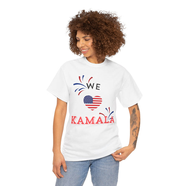 We Love Kamala Unisex Heavy Cotton Tee