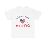 I Stand with Kamala Unisex Heavy Cotton Tee